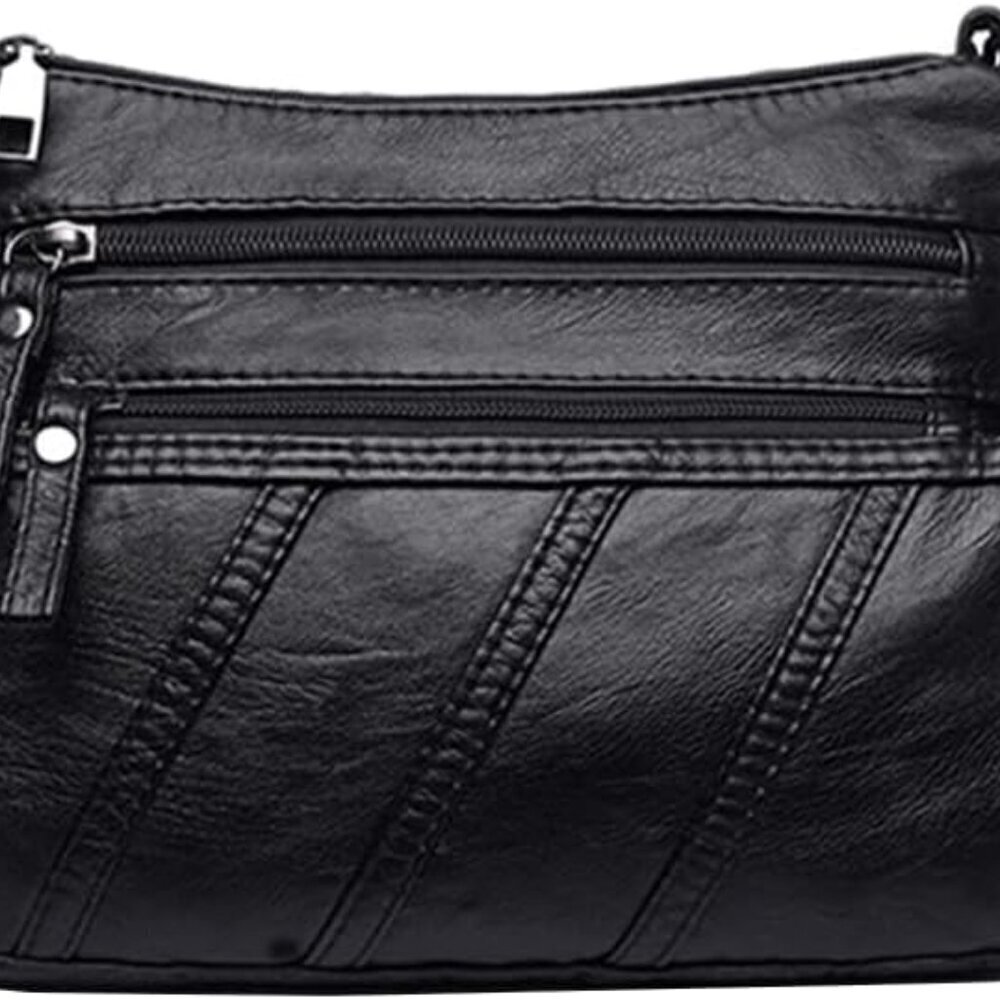 Crossbody Bags for Women Waterproof Shoulder Bag Messenger Bag Casual PU Leather